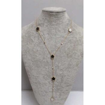 bijoux collier pendentif trèfle plongeant