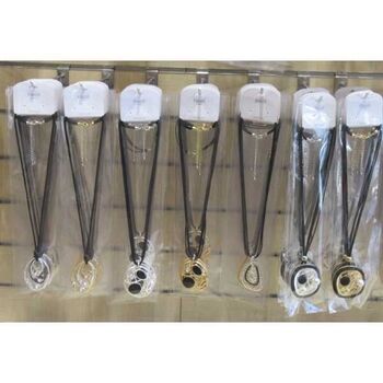 Set of long sautoir necklaces