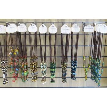 ceramic necklace jewelry in a matching set