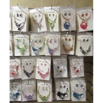 bijoux colliers métal pack de 30
