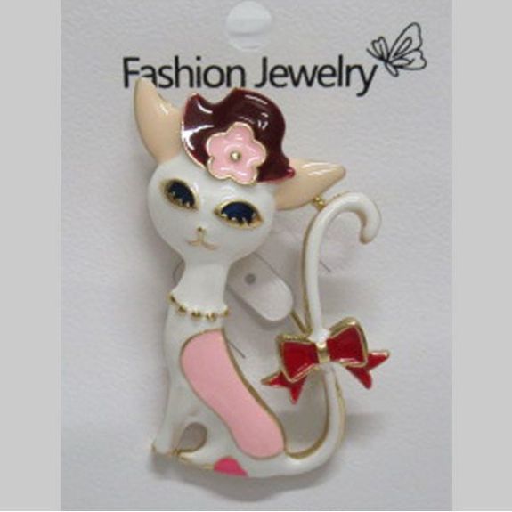 jewelry cat hat brooch wholesale
