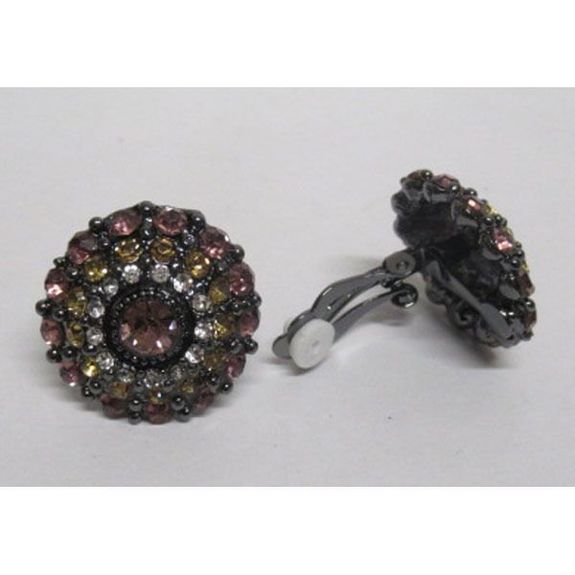 LOT divers BOUCLE D'OREILLE avec CLIPS PINCE vintage GRISE METAL STRASS LOT divers BOUCLE D'OREILLE avec CLIPS PINCE vintage GRISE METAL STRASS