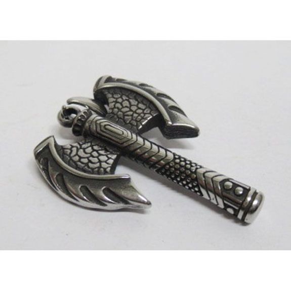 pendentif double hache viking
