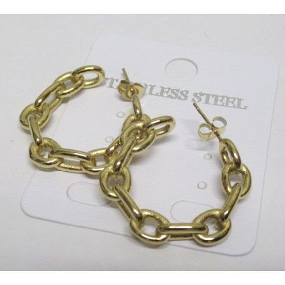 Eileen steel earring from wholesaler