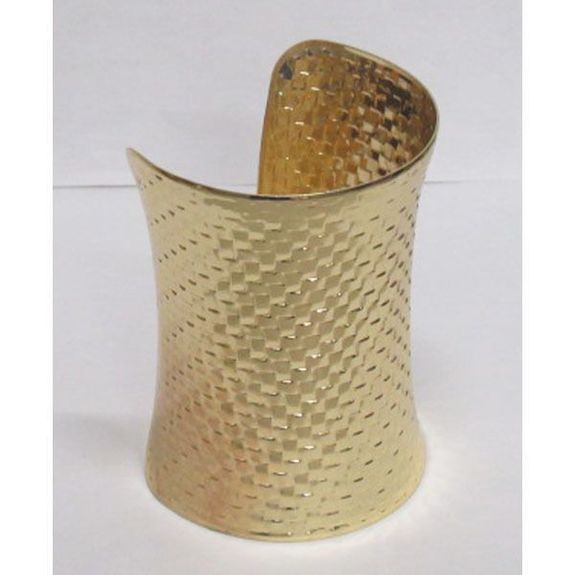 manchette granule doré