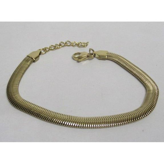 Bracelet Art Nouveau en or jaune 18 carats orné Bracelet Art Nouveau en or jaune 18 carats orné