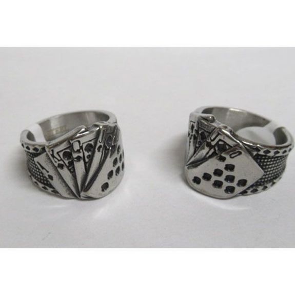 royal straight flush signet ring