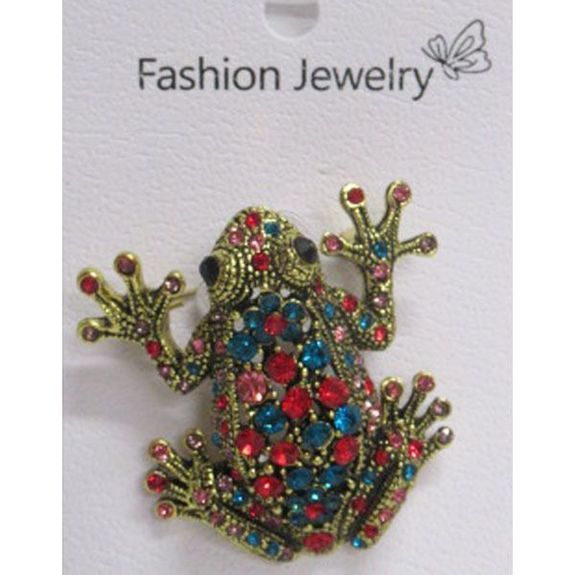 frog jewelry brooch of all colors