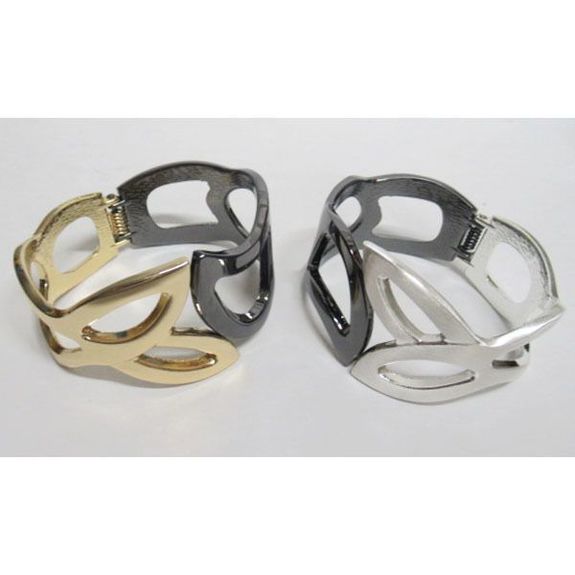 Bracelet Jonc En Feuilles De Bananier Vernies - Original, Occasion, Style Naturel
