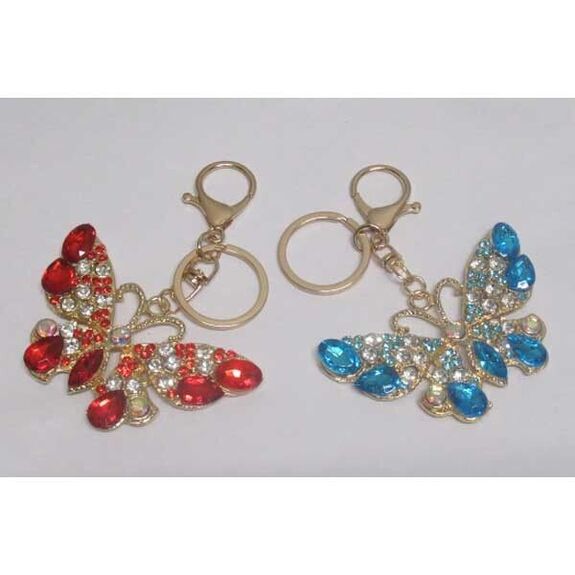 crystal butterfly bag jewelry various colors