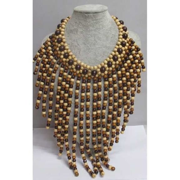 Wooden beads party decoration