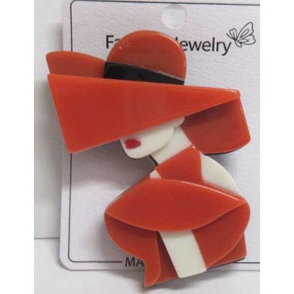 broche bijoux femme vintage chic