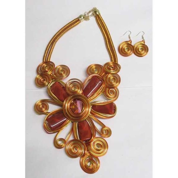 Jewelry Store Necklace Wholesale Vendors Orange Jewelry