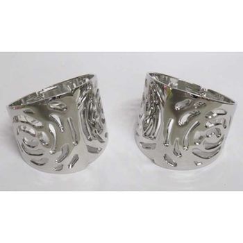 bracelet jonc floral