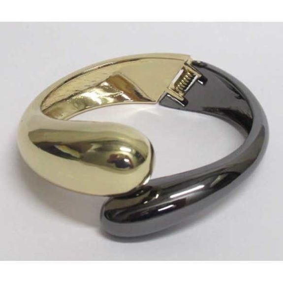 bracelet bijoux dore noir