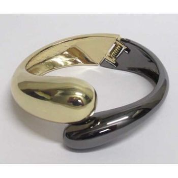 bracelet bijoux dore noir