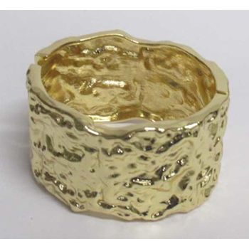 bracelet femme jonc martelé