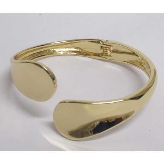 bracelet jonc cleopatre en doré