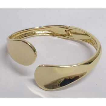 bracelet jonc cleopatre en doré