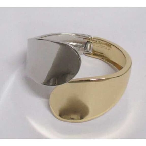 gilded silver bangle bracelet
