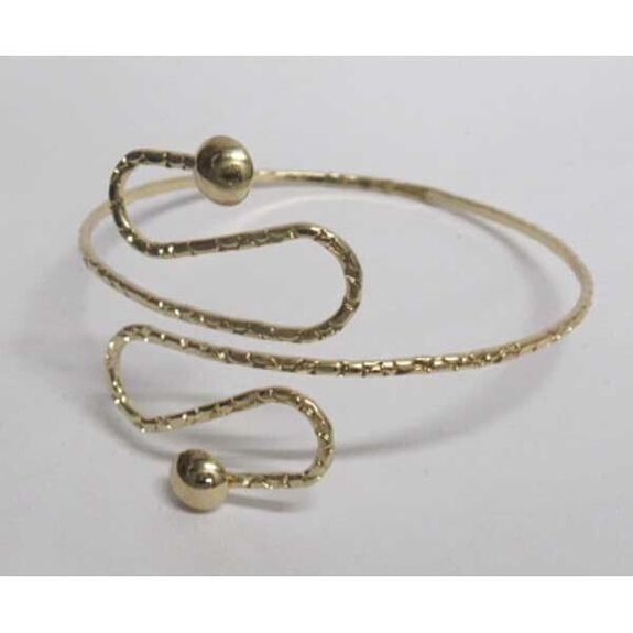 Gold Jewelry Arm Cuff