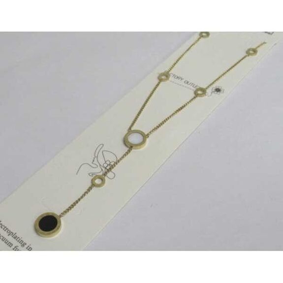 bijoux pendentif cercle chiffre romain pendant en acier