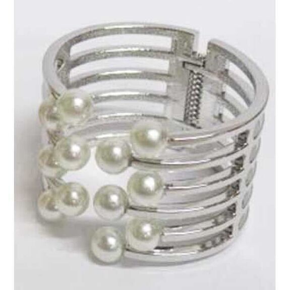 bracelet argente perle