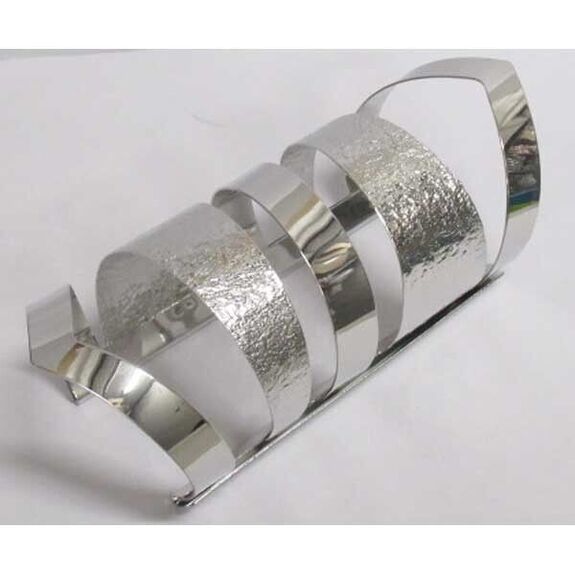 silver geometric cuff bracelet