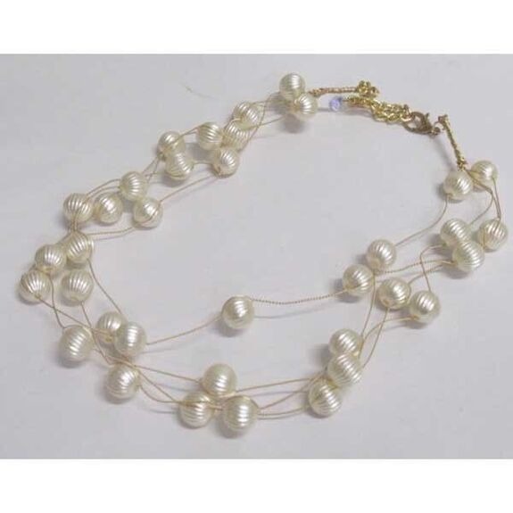 bijoux boules rayures perle fantaisie multiples