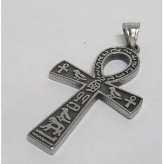 Egyptian cross ankh with symbol