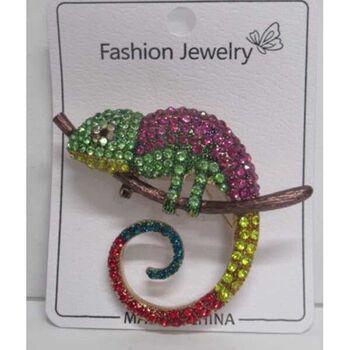 bijoux iguane couleur broche