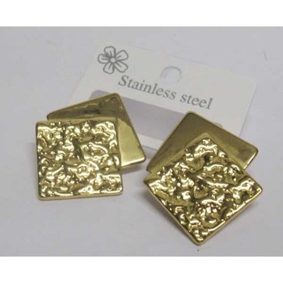 boucles d'oreilles bijoux Samara acier inoxydable