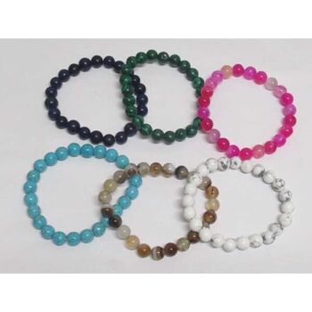 bijoux bracelet pour lithothérapie bienfait