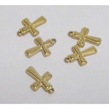 Metal cross pendant