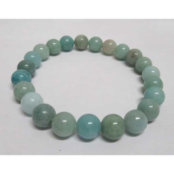 bracelet pierre océan en amazonite