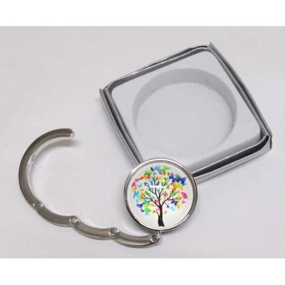 Tree of life hook foldable bag hanger