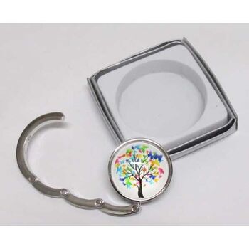 Tree of life hook foldable bag hanger