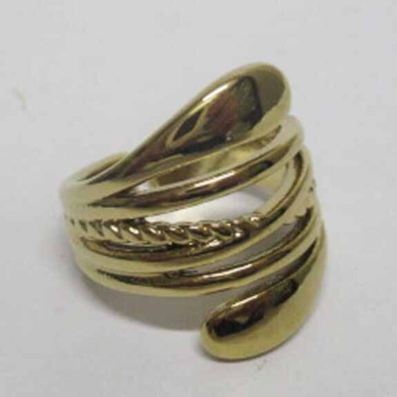 bague acier enroulée