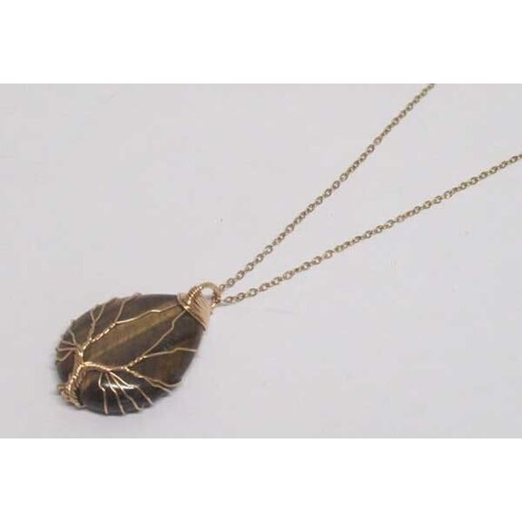 tiger eye drop wraps wire