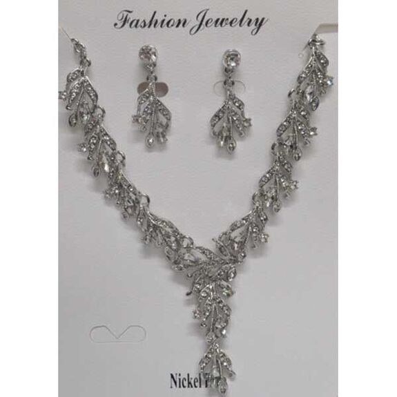 bijoux forêt cristal collier boucle oreille