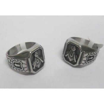 bague triangle franc maconnerie