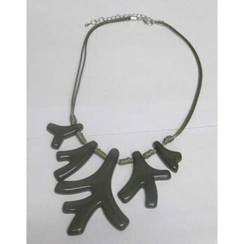 Bijoux corail resine vert