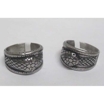bague anneau serpent enroule