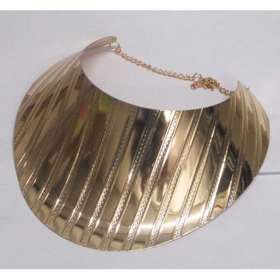 Bijoux bavoir metal doré