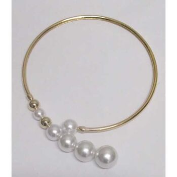 bijoux cerceau boules perle diverses tailles
