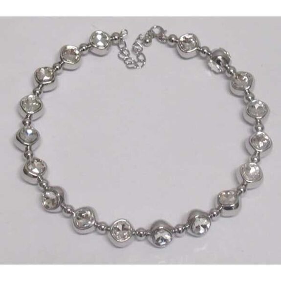 silver crystal circle