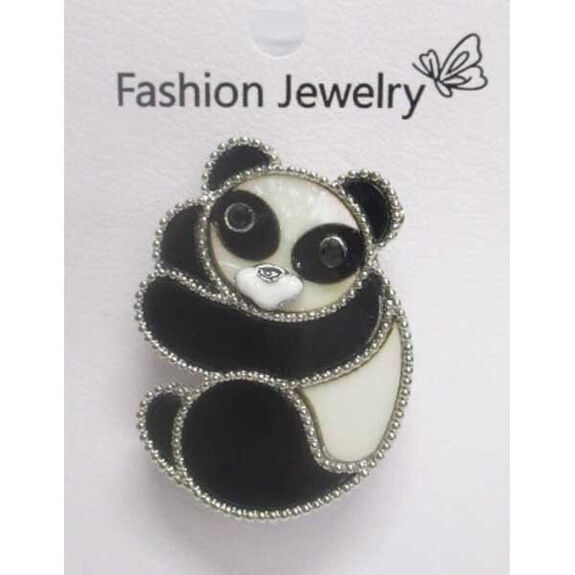 broche bijoux panda