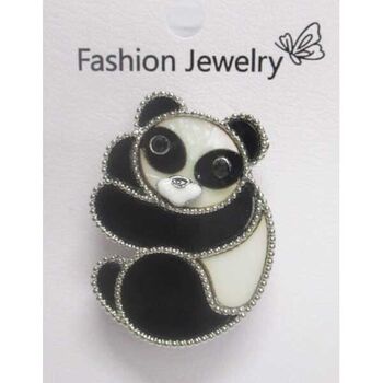broche bijoux panda