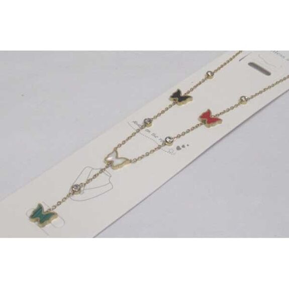 bijoux pendentif papillon de toutes couleur