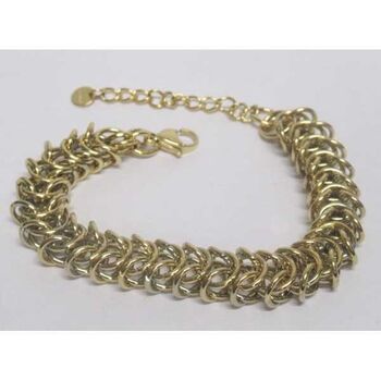 jewelry bracelet large mesh stainless steel